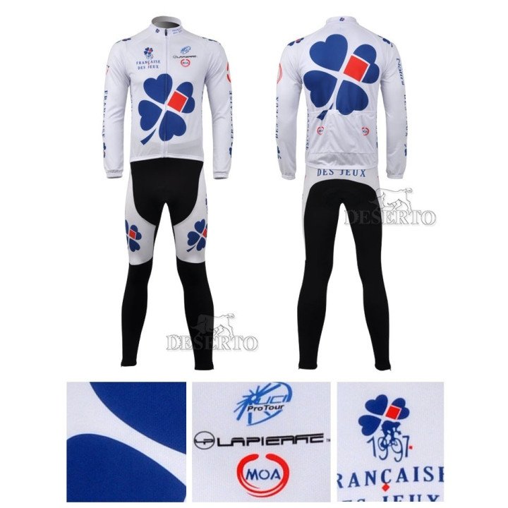 Ropa térmica de ciclismo FDJ que te mantiene cómodo y seco
