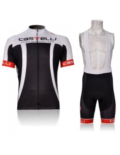 Conjunto corto de ciclismo Castelli para el verano, comodidad y estilo en cada pedaleada