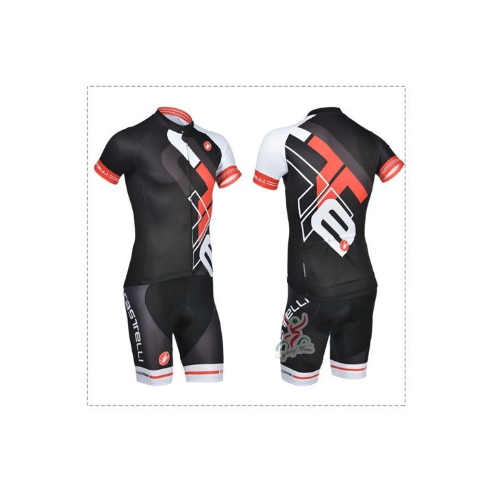 Conjunto de ciclismo corto Castelli para el verano: comodidad y frescura aseguradas