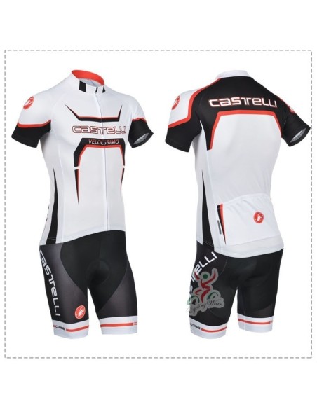 Ropa de ciclismo de verano con tirantes Castelli: comodidad y frescura en tus paseos