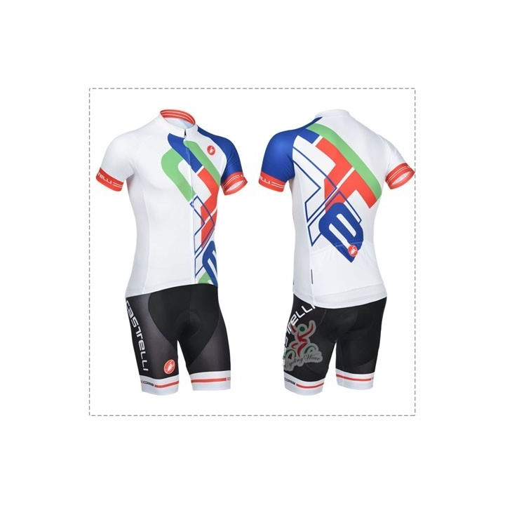 Conjunto de ciclismo corto Castelli para un verano cómodo y fresco