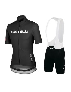 Conjunto corto de ciclismo Castelli para el verano: comodidad y frescura en cada pedaleada