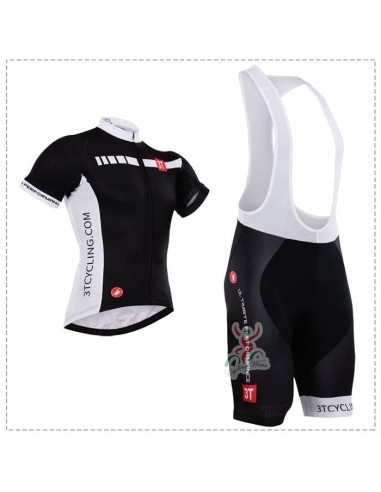 Conjunto de ciclismo corto de verano 3T Castelli para pedalear cómodo y fresco