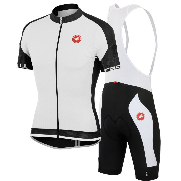 Conjunto de ciclismo corto Castelli para un verano fresco y cómodo