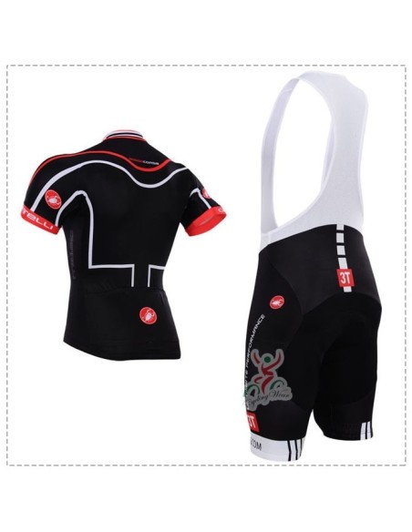 Conjunto de ciclismo corto 3T Castelli para el verano: comodidad y frescura al pedalear