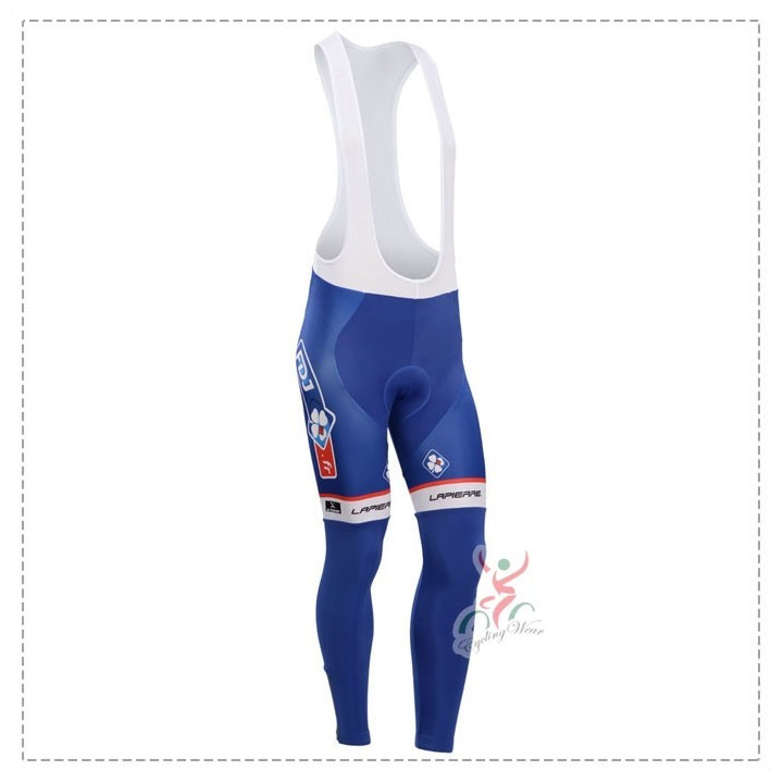 Culotte Largo Térmico FDJ: Comodidad y Estilo para Ciclismo en Invierno