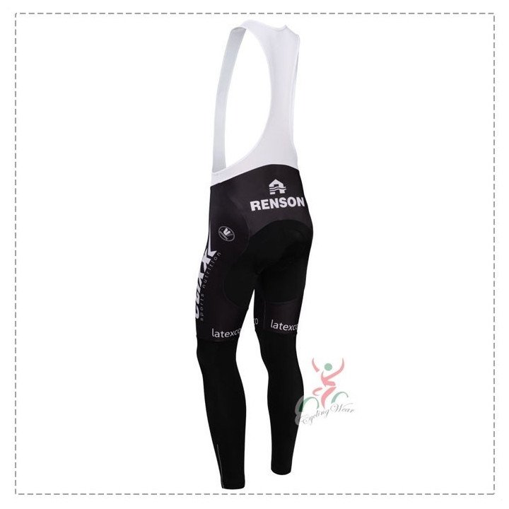 Culotte térmico para ciclismo Quick Step: comodidad y estilo en invierno