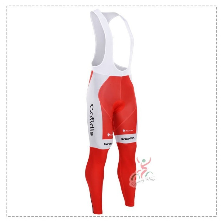 Culotte Largo Térmico Cofidis: Comodidad y Estilo para Ciclistas en Invierno
