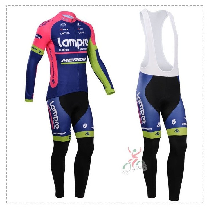 Ropa térmica de ciclismo Lampre para mantenerte cómodo en la ruta