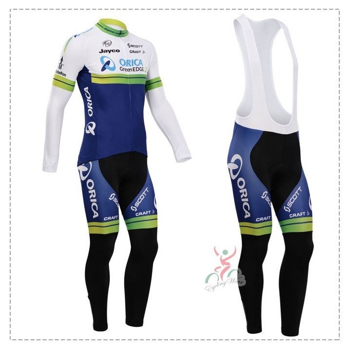 Ropa térmica de ciclismo Orica GreenEdge para estar cómodo y fresco