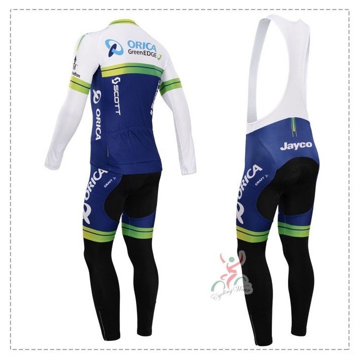 Ropa térmica de ciclismo Orica GreenEdge para estar cómodo y fresco