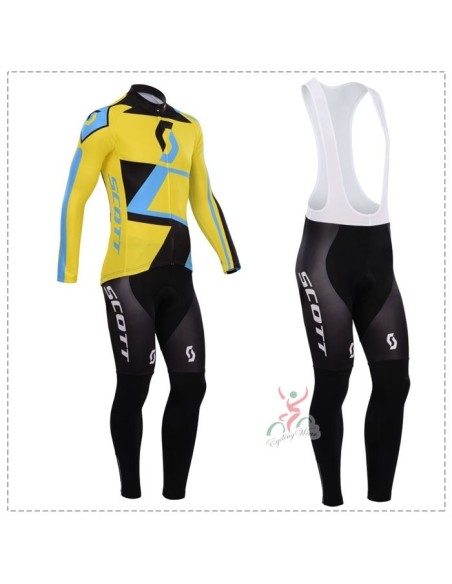 Ropa térmica de ciclismo Scott que te mantiene cómodo y seco