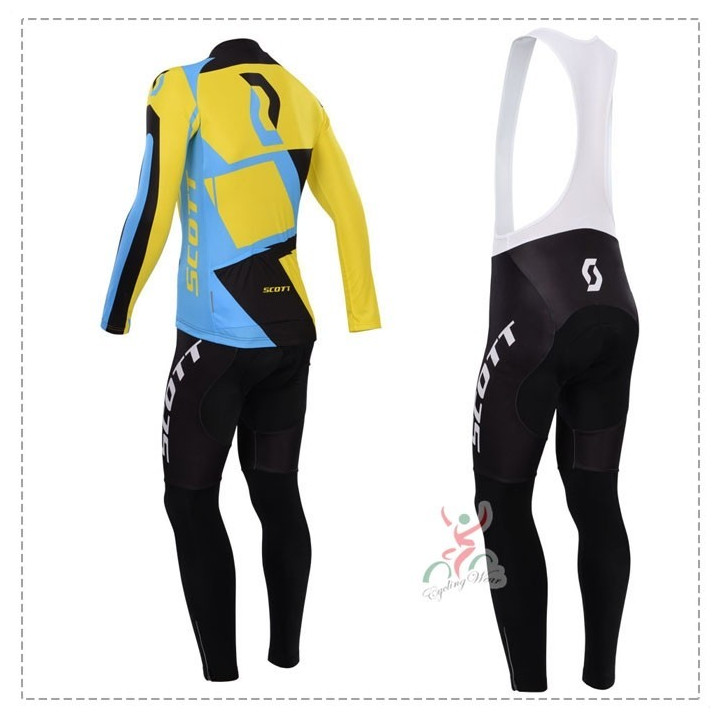 Ropa térmica de ciclismo Scott que te mantiene cómodo y seco