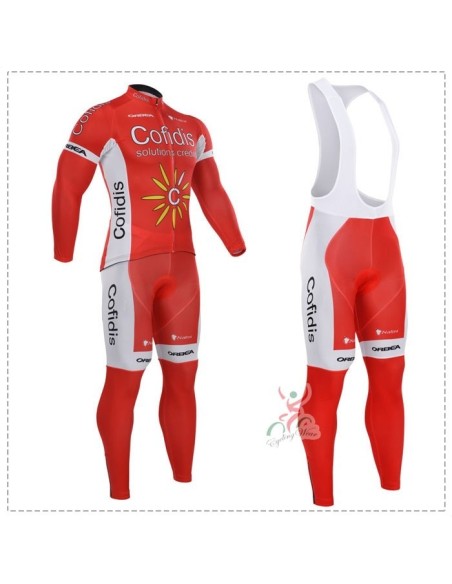 Ropa térmica de ciclismo Cofidis para estar cómodo en cualquier clima