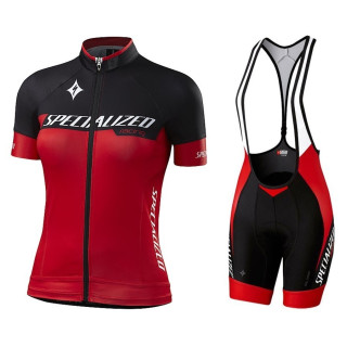Conjunto de ciclismo corto para mujer Specialized, frescura y comodidad en verano
