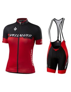 Conjunto de ciclismo corto para mujer Specialized, frescura y comodidad en verano