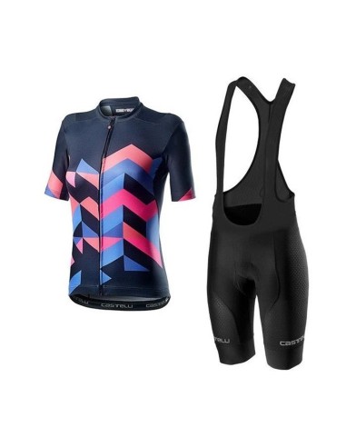 Conjunto de ciclismo corto para mujer: comodidad y frescura en verano