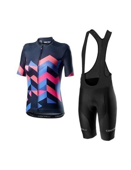 Conjunto de ciclismo corto para mujer: comodidad y frescura en verano