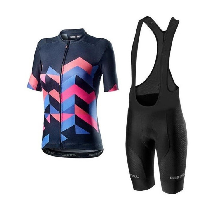 Conjunto de ciclismo corto para mujer: comodidad y frescura en verano