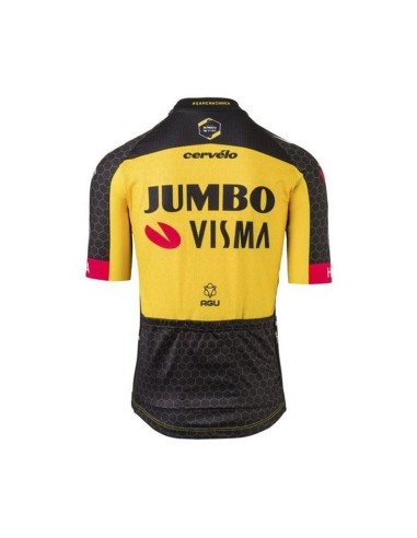 Conjunto de ciclismo corto JUMBO VISMA para el verano: confort y estilo en cada pedalada