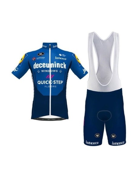 Conjunto corto de ciclismo Deceuninck Quick Step para verano: comodidad y estilo en cada pedaleo