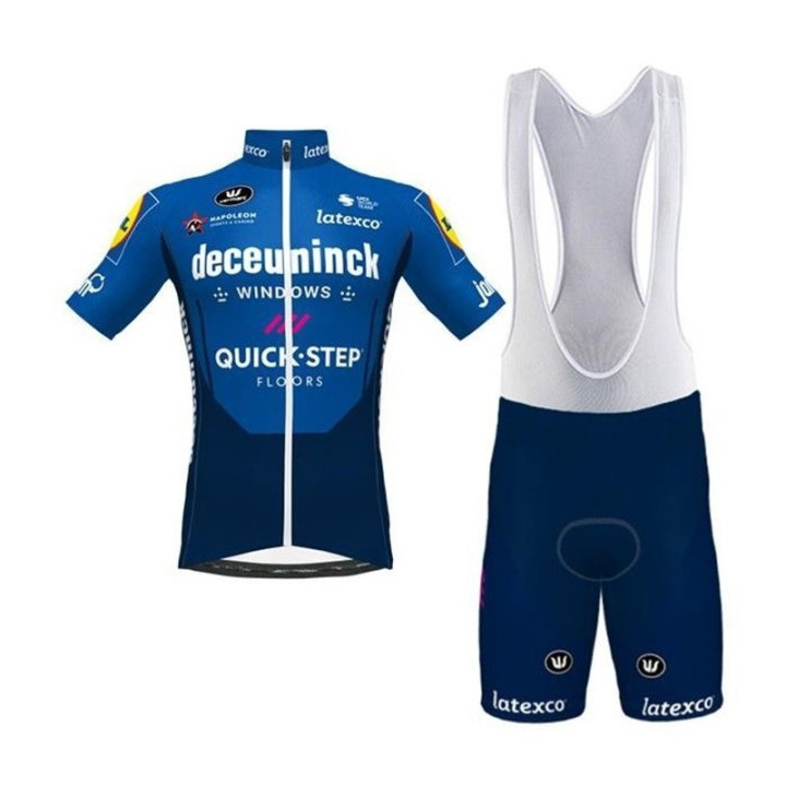 Conjunto corto de ciclismo Deceuninck Quick Step para verano: comodidad y estilo en cada pedaleo
