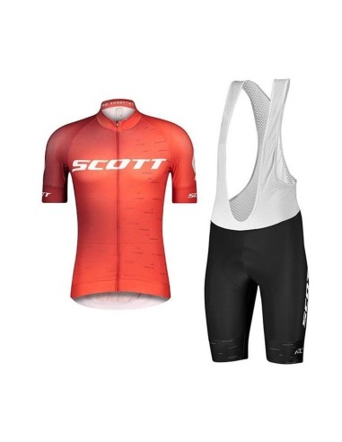 Conjunto de ciclismo de verano con tirantes Scott: comodidad y frescura para tus paseos