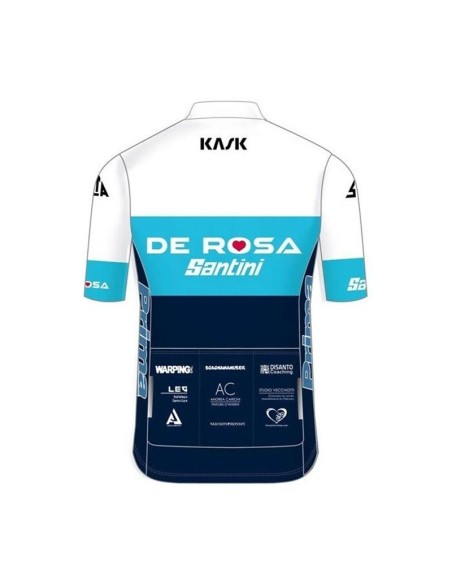 Conjunto de ciclismo corto Santini De Rosa para el verano
