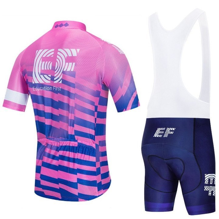 Ropa de ciclismo de verano cómoda y fresca con EF Education First