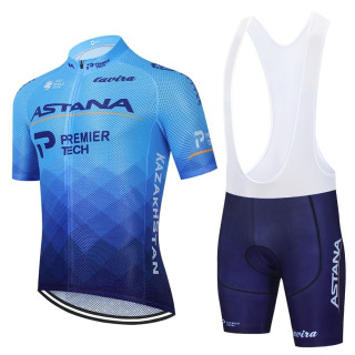 Ropa de ciclismo de verano con tirantes Astana Premier Tech para disfrutar al máximo del paseo