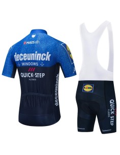 Conjunto corto de ciclismo Deceuninck Quick Step para el verano 2