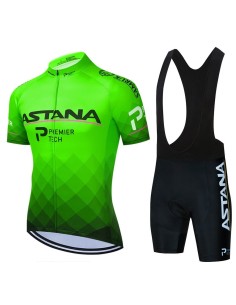 Conjunto de ciclismo Astana Premier Tech para el verano, comodidad y estilo en cada pedaleo