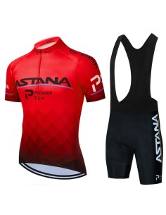 Ropa de ciclismo de verano con tirantes Astana Premier Tech para sentirte cómodo y fresco