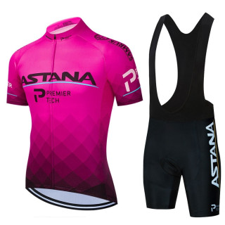 Conjunto de ciclismo Astana Premier Tech para un verano fresco y cómodo
