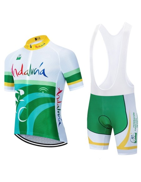 Ropa de ciclismo de verano con tirantes para disfrutar en Andalucía
