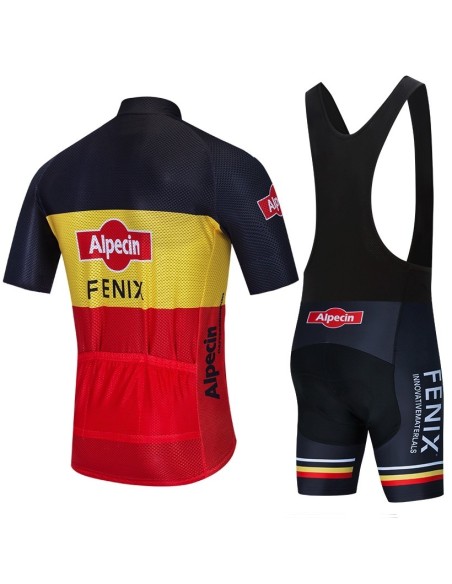 Conjunto de ciclismo corto Alpecin FENIX para el verano: comodidad y frescura en cada pedalada