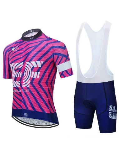 Conjunto de ciclismo de verano EF Education First: comodidad y estilo para tus paseos