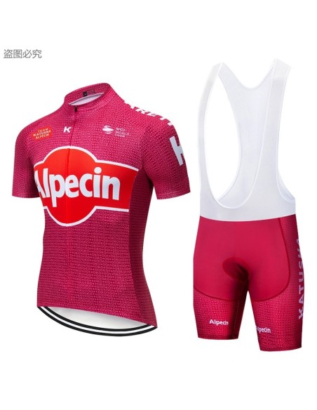 Conjunto de ciclismo Katusha Alpecin para el verano: comodidad y estilo al pedalear