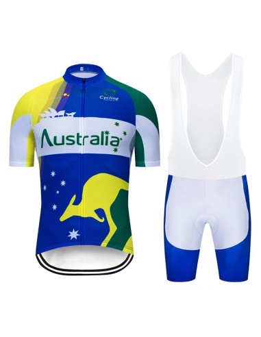Ropa de ciclismo de verano con tirantes Australia para un paseo cómodo y fresco