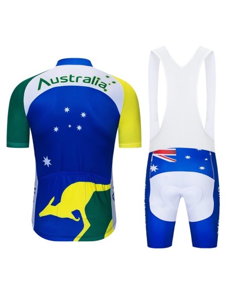 Ropa de ciclismo de verano con tirantes Australia para un paseo cómodo y fresco