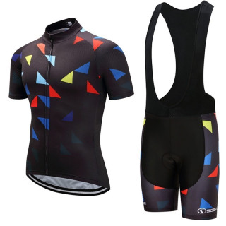 Conjunto de ciclismo corto Triangle para el verano: comodidad y estilo en cada pedaleada