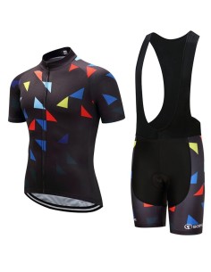 Conjunto de ciclismo corto Triangle para el verano: comodidad y estilo en cada pedaleada