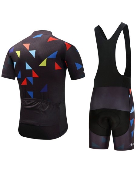 Conjunto de ciclismo corto Triangle para el verano: comodidad y estilo en cada pedaleada