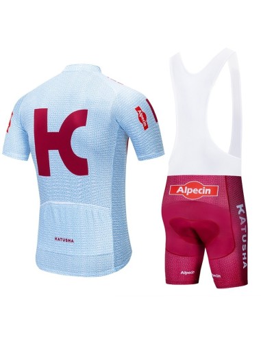 Conjunto corto de ciclismo Katusha Alpecin para un verano cómodo y fresco