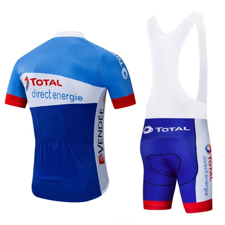 Conjunto corto de ciclismo verano TOTAL direct energy: comodidad y frescura en cada pedaleo