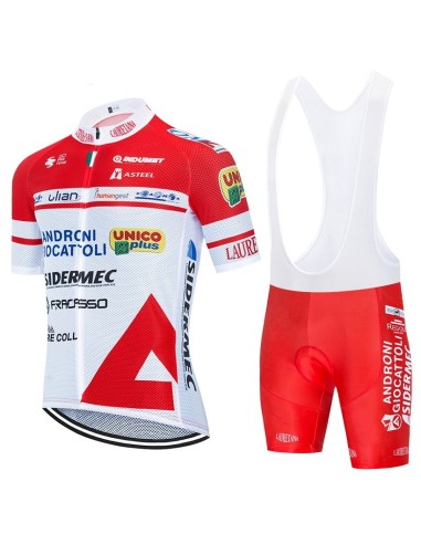 Conjunto corto de ciclismo ANDRONI para un verano fresco y cómodo
