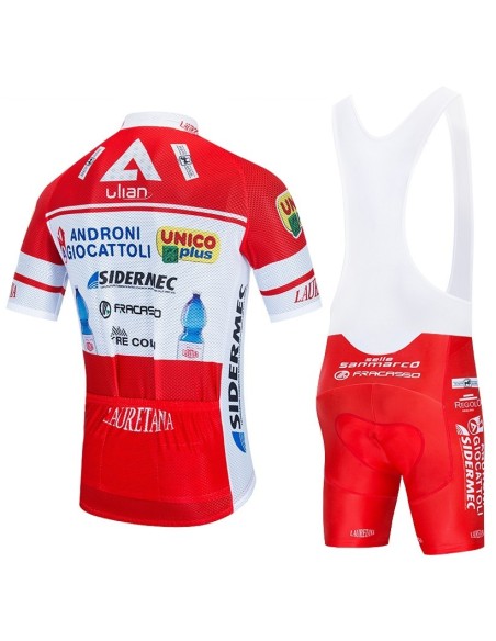 Conjunto corto de ciclismo ANDRONI para un verano fresco y cómodo