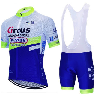 Ropa de ciclismo de verano con tirantes Circus Wanty para un pedaleo cómodo y fresco