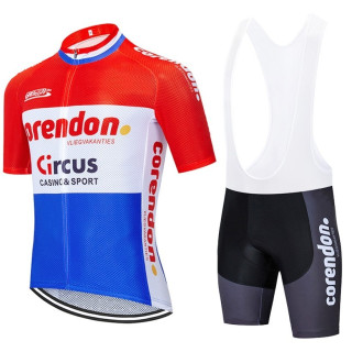 Conjunto corto de ciclismo Circus Wanty para el verano: comodidad y frescura aseguradas