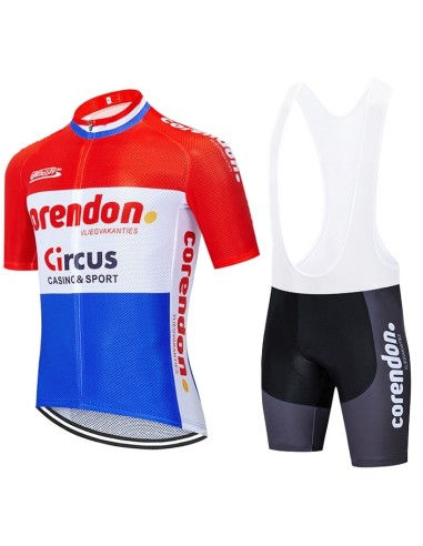Conjunto corto de ciclismo Circus Wanty para el verano: comodidad y frescura aseguradas